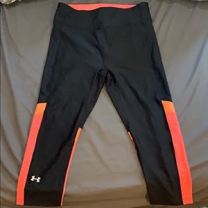 UA Capri Compression Leggings